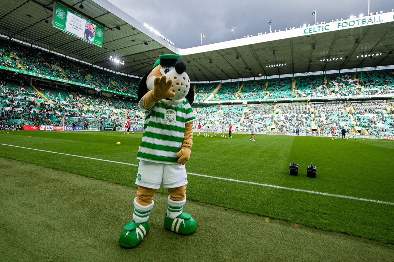 Celtic Mascot Hoopy