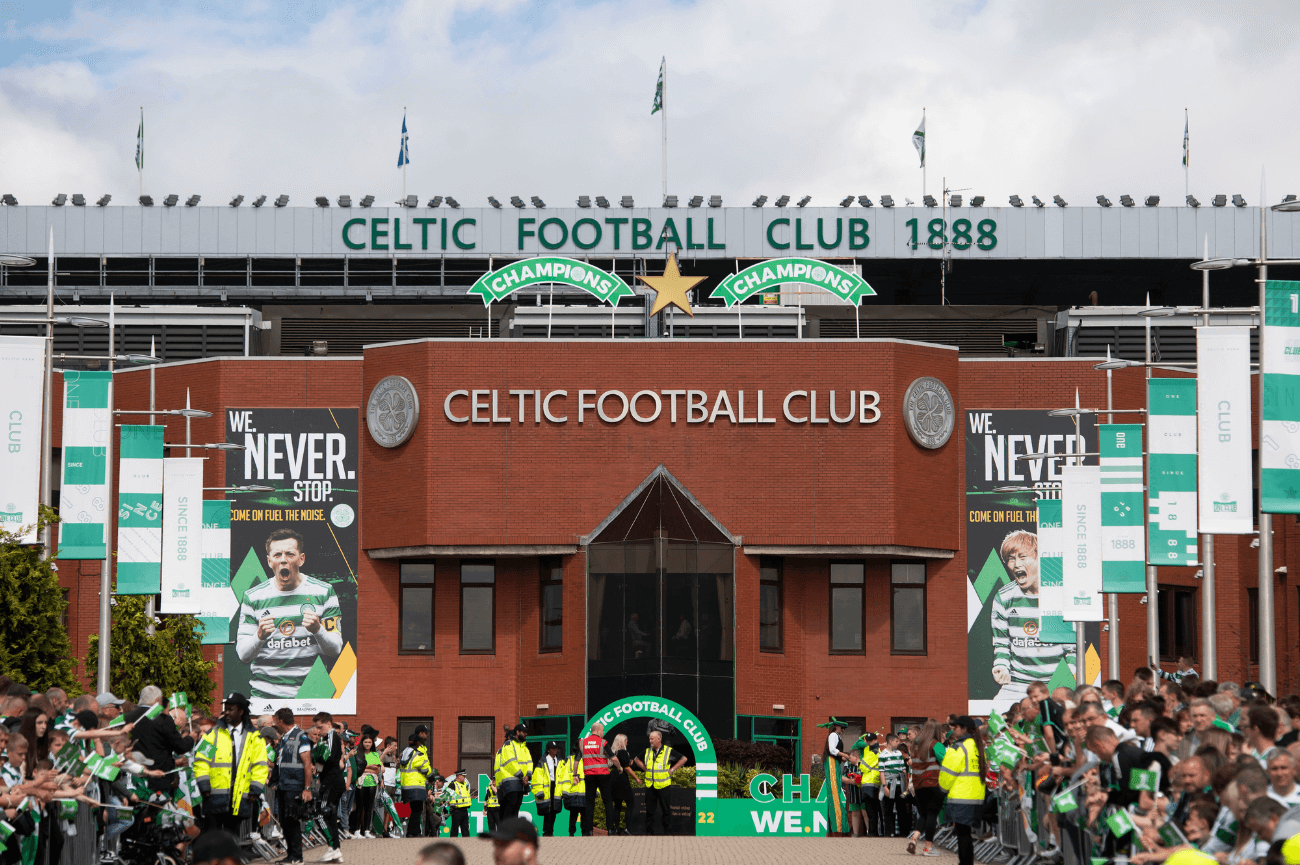 Celtic Park Title Celebrations